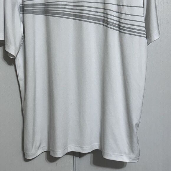 Vintage AND1 Basketball Logo T-Shirt White And Gray 90s Y2K Large - Picture 3 of 14